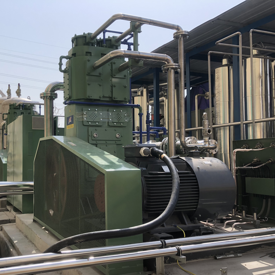 4-300 bar Oil-Free High-Pressure Argon Compressor