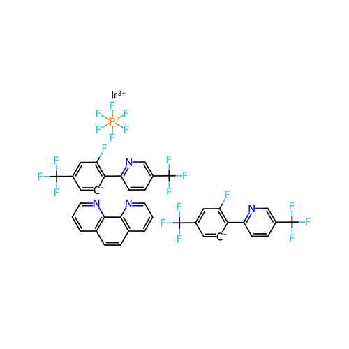 2828437-79-0/1,10-菲咯啉-κN1,κN10)双[(3-氟-5-三氟甲基)-2-(5-三氟甲基-2-吡啶基-κN)苯基-κC]铱 六氟磷酸盐