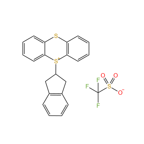 5-(2,3-dihydro-1H-inden-2-yl)-5H-thianthren-5-ium trifluoromethanesulfonate
