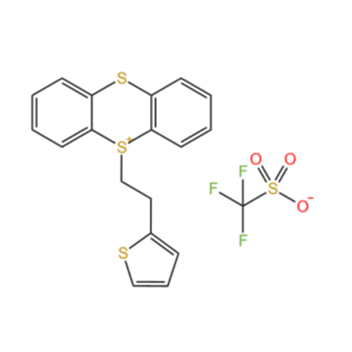 2715087-22-0/5-(2-(thiophen-2-yl)ethyl)-5H-thianthren-5-ium trifluoromethanesulfonate
