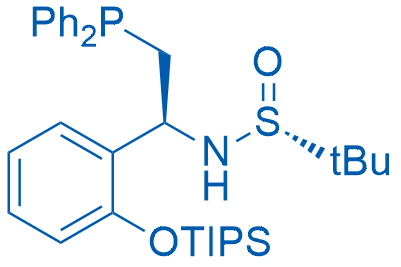 1803239-54-4/[S(R)]-N-[(1R)-1-[2-((三异丙基硅氧)苯基)]-2-(二苯基膦)乙基]-2-叔丁基亚磺酰胺