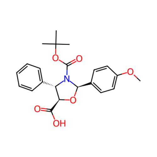 155396-69-3/(2R,4S,5R)-3-Boc-2-(4-甲氧基苯基)-4-苯基噁唑烷-5-甲酸