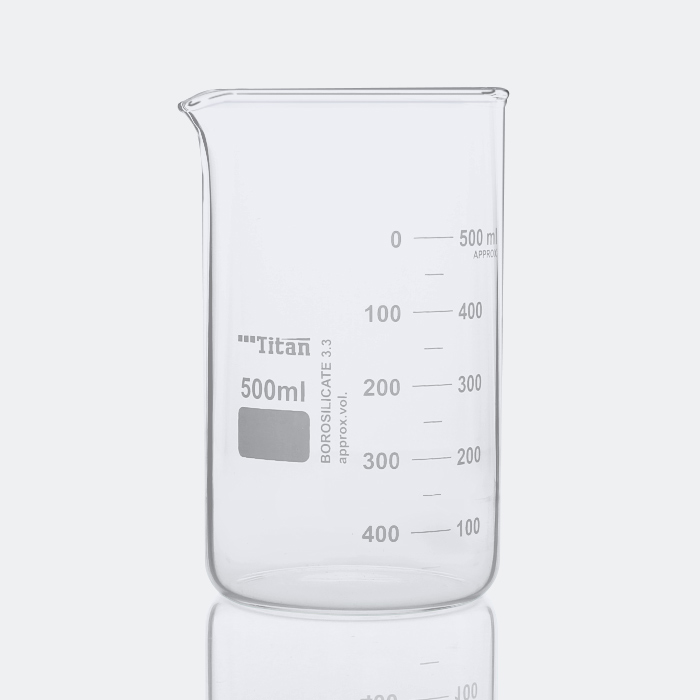 满标低型烧杯 特优级 500ml|500ml|Titan/泰坦
