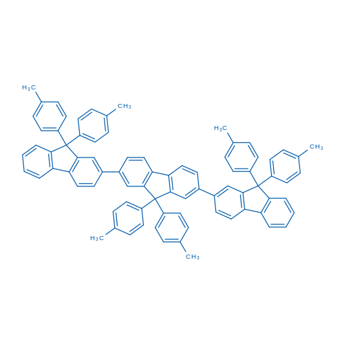 474918-42-8/9,9,9',9',9'',9''-Hexa-p-tolyl-9H,9'H,9''H-2,2':7',2''-terfluorene