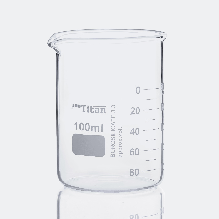 满标厚壁烧杯 特优级 100ml|100ml|Titan/泰坦