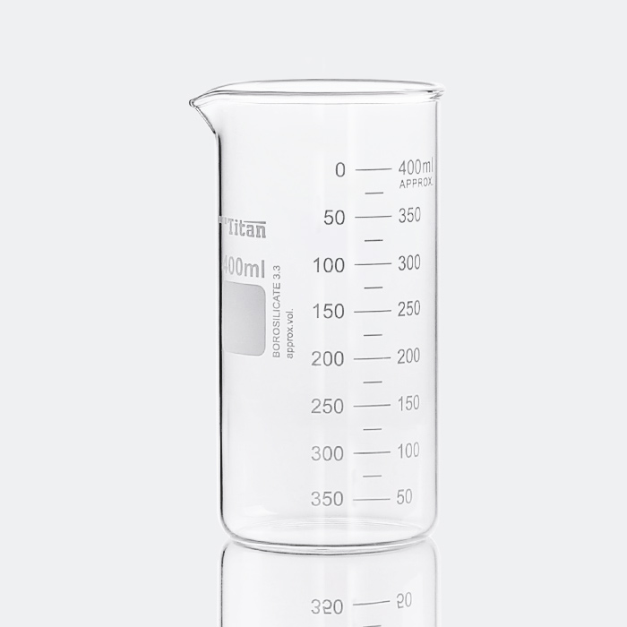 高型烧杯 400ml 特优级|400ml|Titan/泰坦
