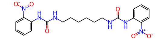 2419249-92-4/1,1'-(己烷-1,6-二基)双[3-(2-硝基苯基)脲]