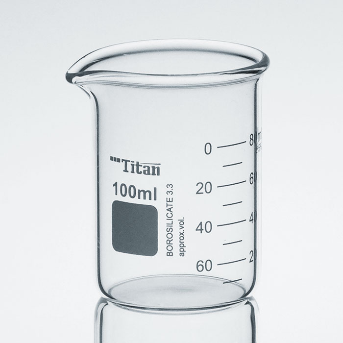 厚壁烧杯 特优级 100ml|100ml|Titan/泰坦