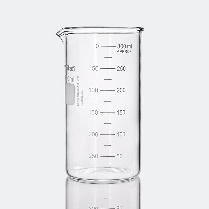 高型烧杯 300ml 特优级|300ml|Titan/泰坦