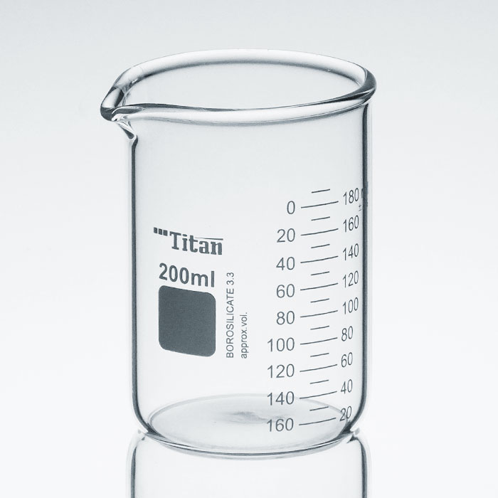 厚壁烧杯 特优级 200ml|200ml|Titan/泰坦