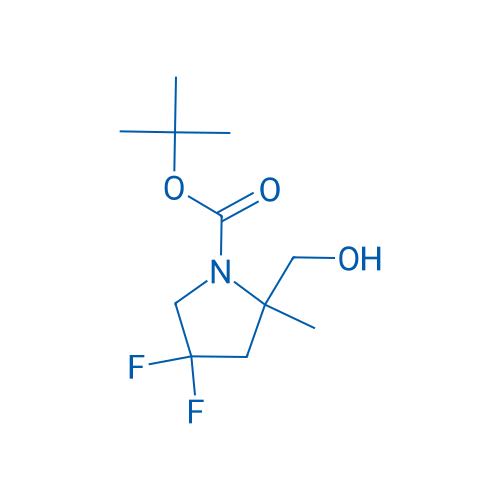 1823389-65-6/4,4-二氟-2-(羟甲基)-2-甲基吡咯烷-1-羧酸叔丁酯
