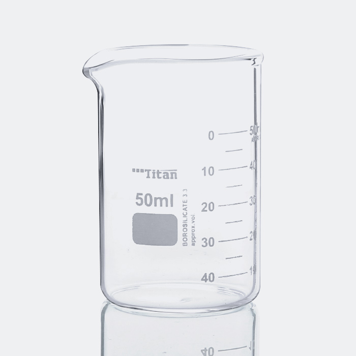 满标厚壁烧杯 特优级 50ml|50ml|Titan/泰坦