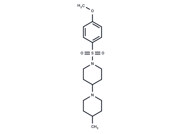 792927-06-1/TASIN-1/塔辛-1, 1-[(4-methoxyphenyl)sulfonyl]-4'-methyl-4,1'-bipiperidine C