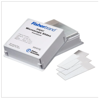 Fisherbrand InkJet 12-550-100 载玻片 货号：12-550-100  品牌：Fisherbrand  规格：144片/盒