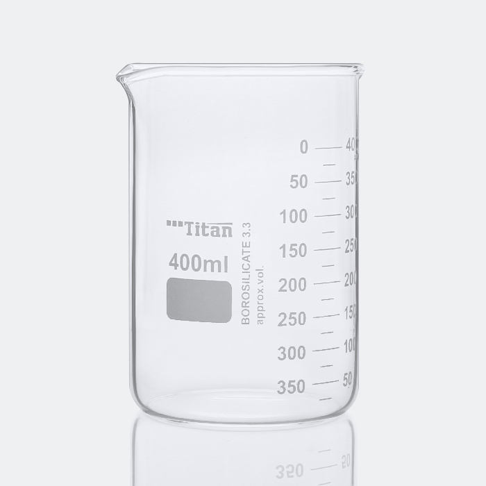 满标厚壁烧杯 特优级 400ml|400ml|Titan/泰坦