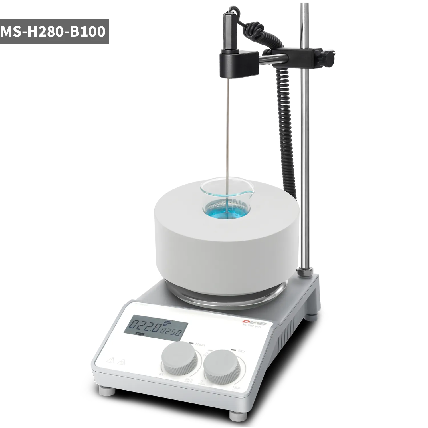 MS-H280系列LCD数控加热套式磁力搅拌器