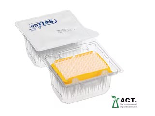 epT.I.P.S.® Motion 作为 Reload System 不含滤芯 Eppendorf Quality优质级, 5 – 300 µL, ACT, 2,304 个 (24 托盘 × 96 个)