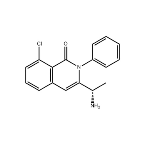 1350643-72-9/(S)-3-(1-氨基乙基)-8-氯-2-苯基异喹啉-1(2H)-酮