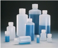 Nalgene™ HDPE带盖实验室级窄口瓶 2002系列