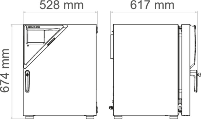 型号 CB 170 | CO₂ 培养箱