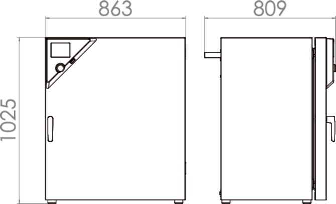 型号 KT 170 | 低温培养箱 利用帕尔贴技术