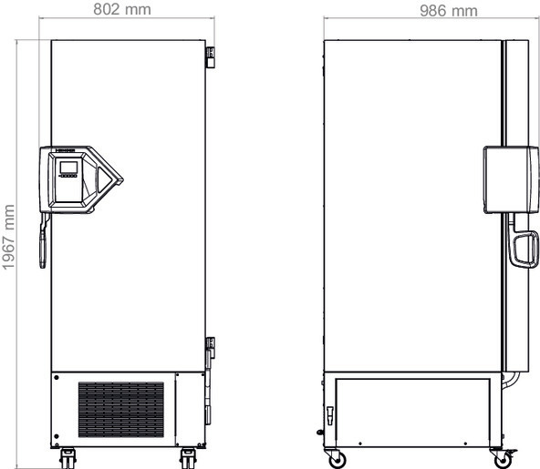 型号 UF V 350 | 超低温冰箱