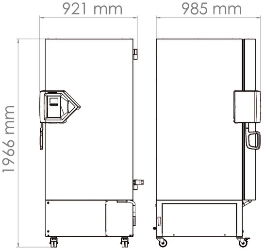 型号 UF V 500 | 超低温冰箱