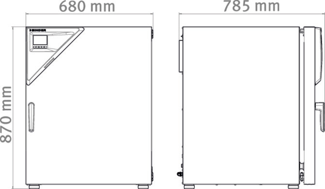 型号 CB-S 170 | CO₂ 培养箱