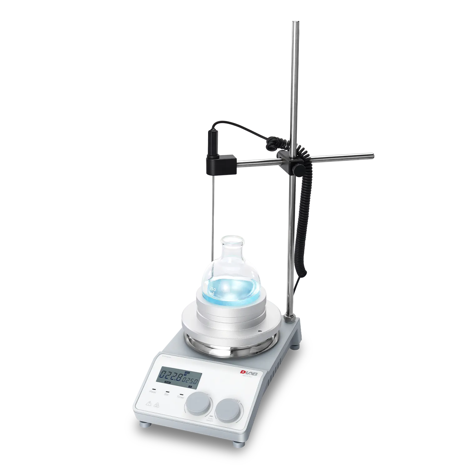 MS-H-ProT LCD数显加热型圆盘磁力搅拌器