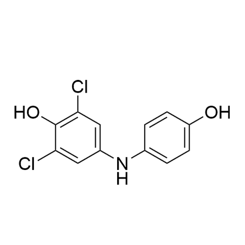 2,6-dichloro-4-((4-hydroxyphenyl)amino)phenol