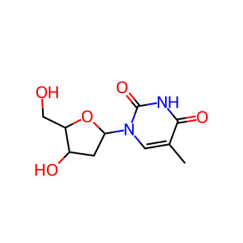 1148-63-6/1-[(2R,4S,5R)-4-hydroxy-5-(hydroxymethyl)oxolan-2-yl]-5-(tritiomethyl)pyrimidine-2,4-dione