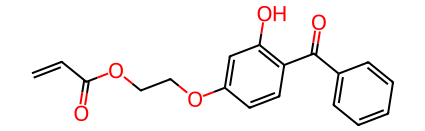 16432-81-8/2-丙烯酸-2-(4-苯甲酰-3-羟苯氧基)乙基酯