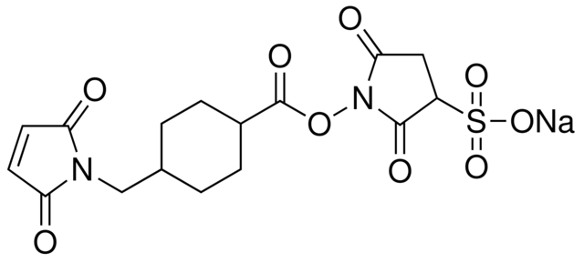 92921-24-9/4-(N-马来酰亚胺基甲基)环己烷-1-羧酸-3-硫代-N-琥珀酰亚胺酯钠盐
