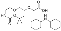 560088-79-1/2-[2-(叔丁氧羰基氨基)乙氧基]乙氧基乙酸二环己胺盐