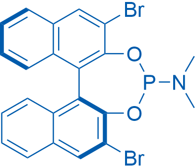 284472-86-2/(11bS)-2,6-二溴-N,N-二甲基二萘并[2,1-d:1',2'-f][1,3,2]二氧磷杂环庚-4-胺