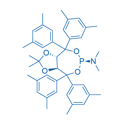 840504-21-4/(3aS,8aS)-4,4,8,8-四(3,5-二甲基苯基)-N,N,2,2-四甲基四氢-[1,3]二氧杂环戊烷并[4,5-e][1,3,2]二氧杂磷杂环庚烷-6-胺