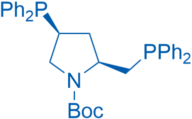 61478-28-2/(2S,4S)-N-Boc-4-二苯基膦-2-(二苯基膦甲基)吡咯烷