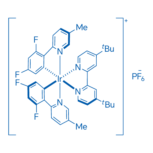 2042201-18-1/[4,4'-双(1,1-二甲基乙基)-2,2'-联吡啶]双[3,5-二氟-2-(5-氟-2-吡啶基)苯基]铱六氟磷酸盐