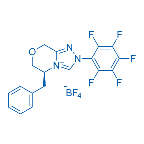 1327274-33-8/(S)-5-苄基-2-(全氟苯基)-2,5,6,8-四氢-[1,2,4]三唑并[3,4-c][1,4]恶嗪-4-鎓四氟硼酸盐