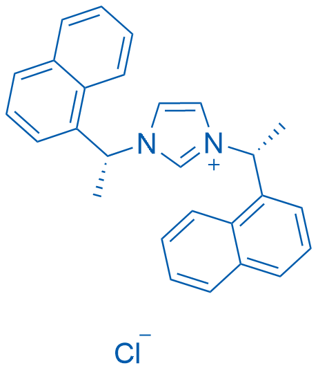 186354-48-3/1,3-双((R)-1-(萘-1-基)乙基)-1H-咪唑-3-鎓氯化物
