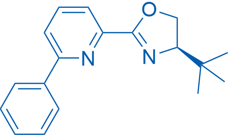 2757082-75-8/(R)-4-(叔丁基)-2-(6-苯基吡啶-2-基)-4,5-二氢恶唑