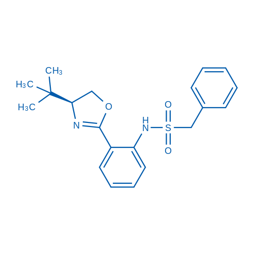 784194-02-1/(S)-N-(2-(4-(叔丁基)-4,5-二氢噁唑-2-基)苯基)-1-苯基甲磺酰胺