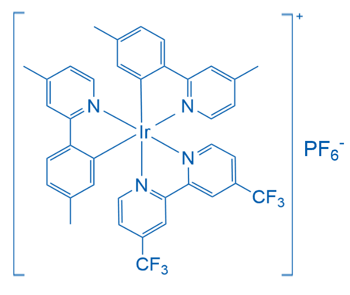 2829282-26-8/(OC-6-32)-[4,4'-双(三氟甲基)-2,2'-联吡啶-κN1,κN1']双[5-甲基-2-(4-甲基-2-吡啶基-κN) 苯基-κC]铱(1+)、六氟磷酸盐(1-) (1:1)