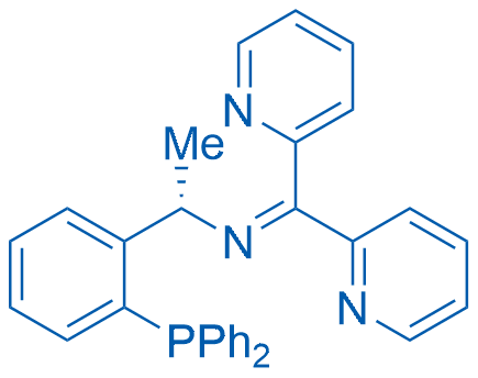 2544382-35-4/(S)-N-(1-(2-(二苯基膦基)苯基)乙基)-1,1-二(吡啶-2-基)甲亚胺