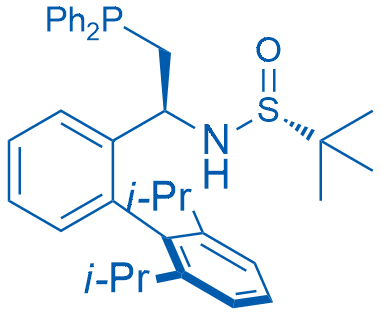 2394923-85-2/[S(R)]-N-[(1S)-1-(2',6'-双异丙基)-(1,1'-联苯)-2-(二苯基膦)乙基]-2-叔丁基亚磺酰胺