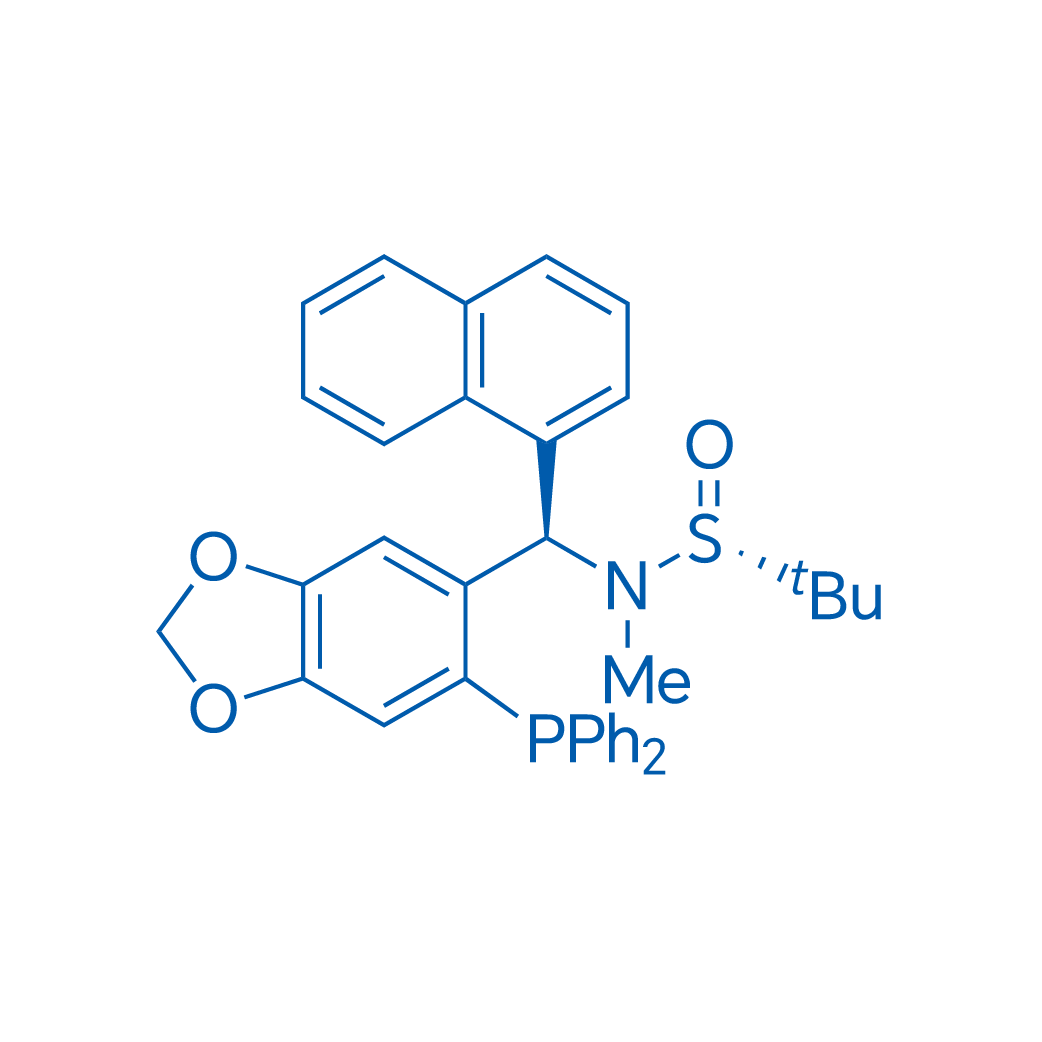 2565792-42-7/[S(R)]-N-[(R)-[6-(二苯基膦)苯并[d][1,3]-二氧戊环-5基]-1-萘基甲基]-N-甲基-2-叔丁基亚磺酰胺