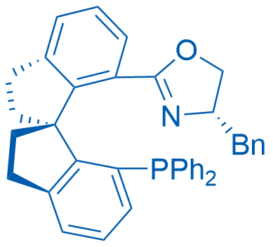 913829-88-6/(4S)-2-[(1S)-7'-(二苯基膦基)-2,2',3,3'-四氢-1,1'-螺联[1H-茚]-7-基]-4,5-二氢-4-(苯基甲基)恶唑