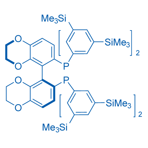 2757287-32-2(S)-6,6'-双(双(3,5-双(三甲基硅烷基)苯基)膦基)-2,2',3,3'-四氢-5,5'-联苯并[b][1,4]二氧杂环己烷基