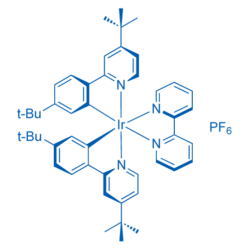 808142-78-1/(OC-6-33)-(2,2'-联吡啶-κN1,κN1')双[5-(1,1-二甲基乙基)-2-[4-(1,1-二甲基乙基)-2-吡啶基-κN]苯基-κC]铱 六氟磷酸盐