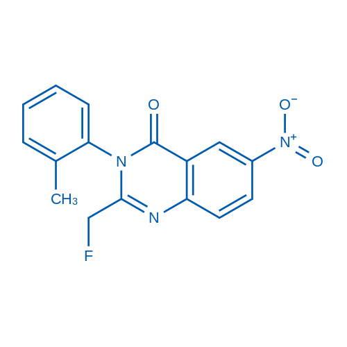 56287-73-1/2-(氟甲基)-6-硝基-3-(邻甲苯基)喹唑啉-4(3H)-酮